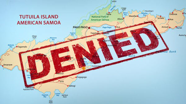 samoa denied